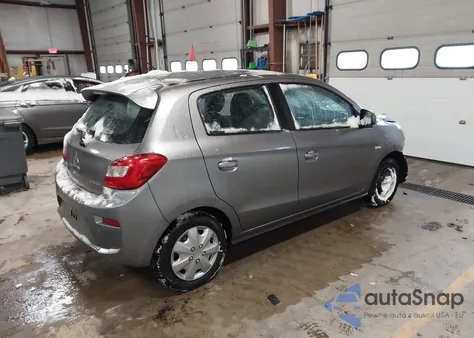 2017 Mitsubishi Mirage Es from USA, damaged, VIN ML32A3HJ9HH004097